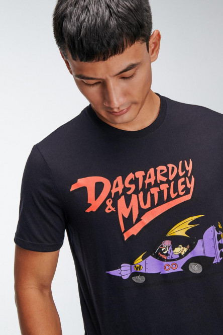 Camiseta manga corta estampado de Wacky Races