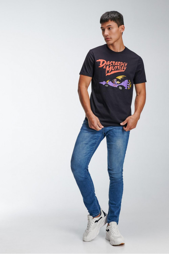 Camiseta manga corta estampado de Wacky Races