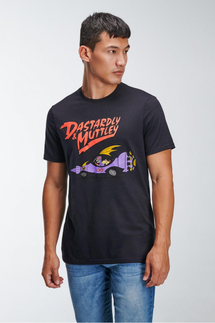 Camiseta manga corta estampado de Wacky Races