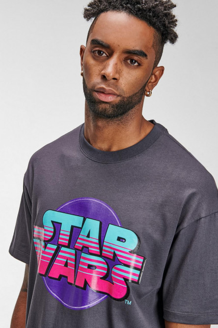 Camiseta manga corta, estampada de STARWARS.