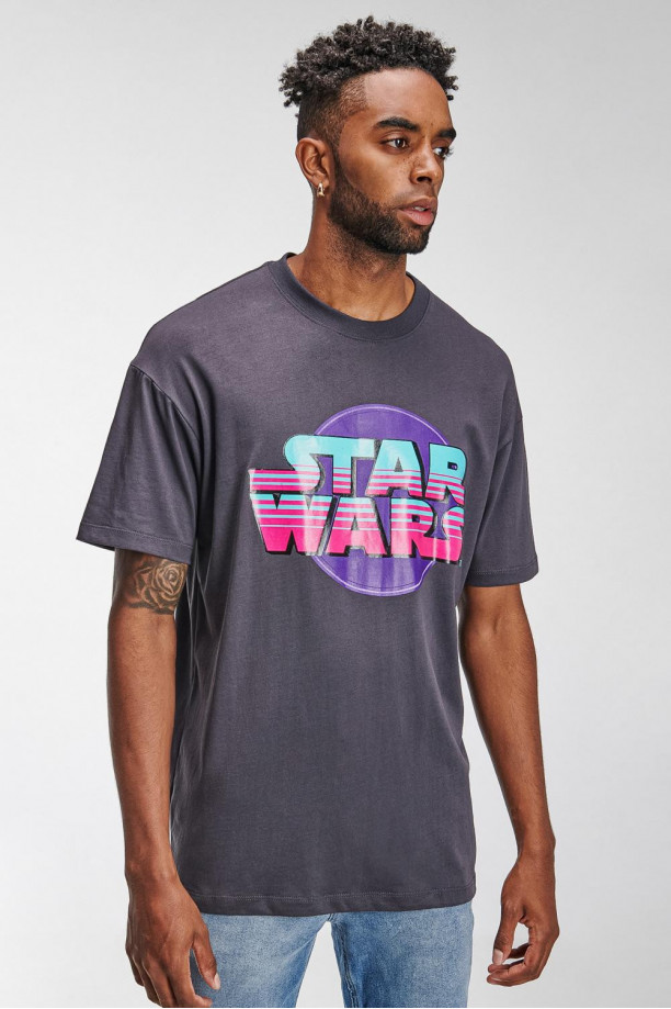 Camiseta manga corta, estampada de STARWARS.