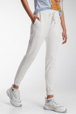 Pantalon jogger para mujer, unicolor, con bolsillos en costado.