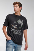 Camiseta manga corta, estampada de STARWARS.