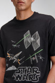 Camiseta manga corta, estampada de STARWARS.