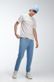 Jogger con bolsillos, unicolor