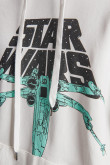 Buzo con capota, estampado de STARWARS.