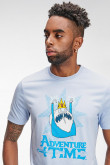 Camiseta, con estampado en frente, de Ice King, Hora de Aventura.