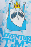Camiseta, con estampado en frente, de Ice King, Hora de Aventura.