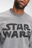 Buzo cuello redondo, estampado de STARWARS.