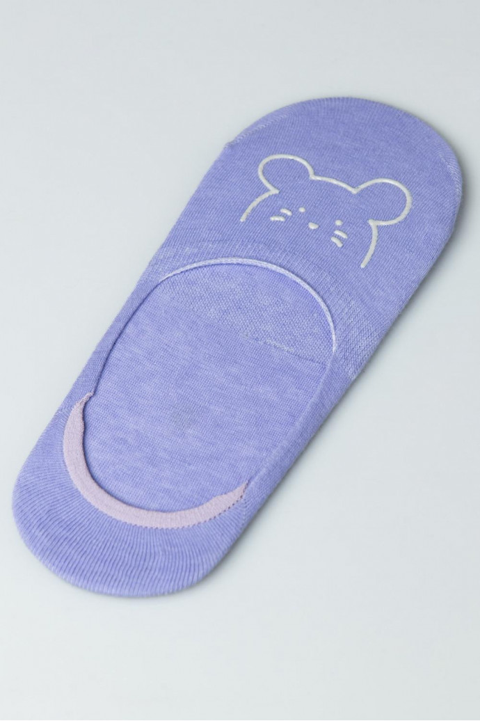 Medias cortas con diseño
