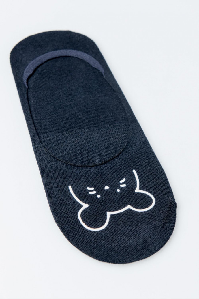 Medias cortas con diseño