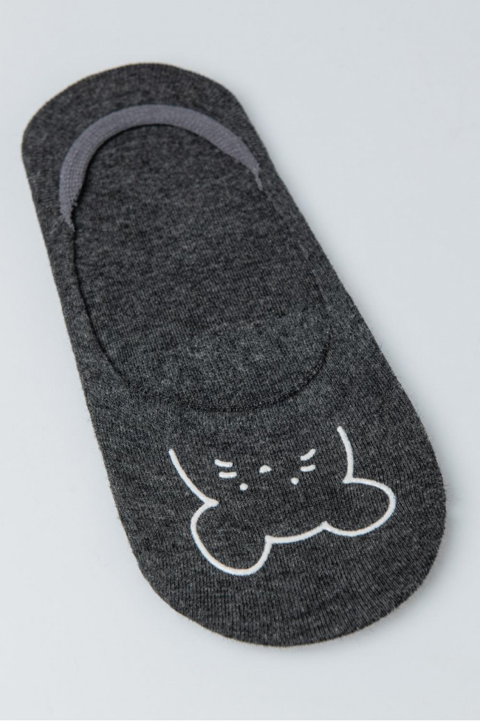 Medias cortas con diseño