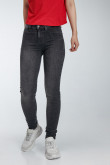 Jean Jegging tiro alto