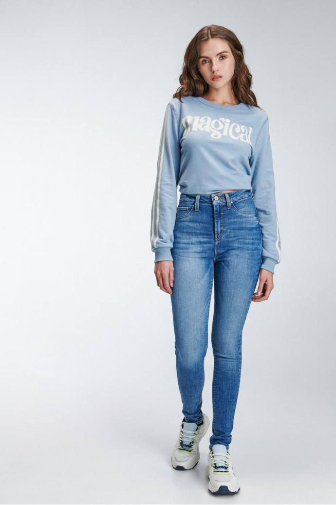 Jean Jegging super alto.