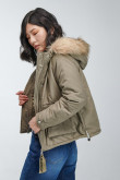 Chaqueta parka acolchada