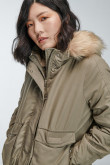 Chaqueta parka acolchada