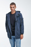 Chaqueta parka con capota
