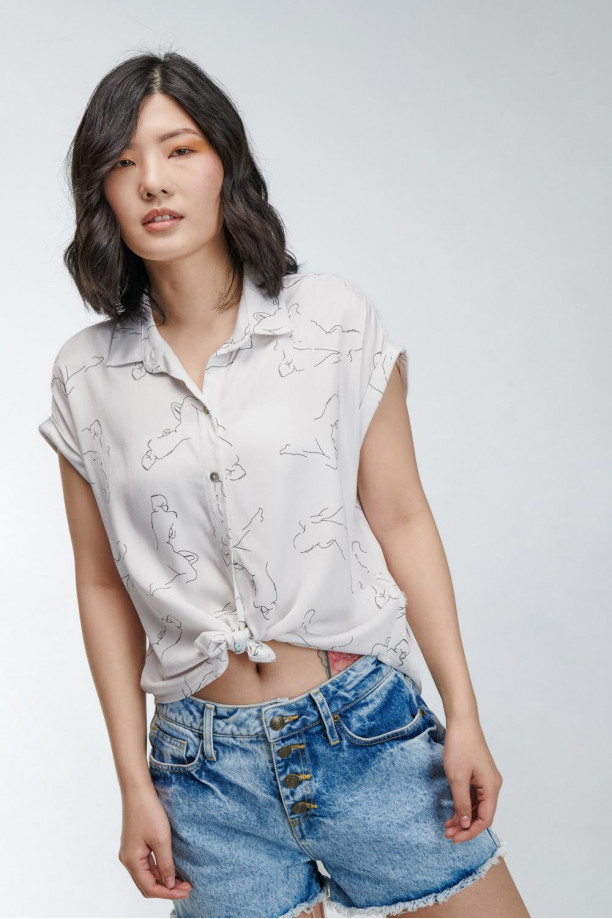 Blusa Estampada