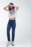 Jean Jegging tiro alto