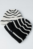 Gorro tejido a rayas