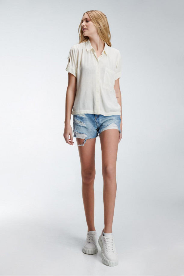 BLUSA UNICOLOR