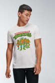 Camiseta manga corta estampado de Tortugas Ninja