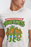 Camiseta manga corta estampado de Tortugas Ninja