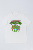 Camiseta manga corta estampado de Tortugas Ninja
