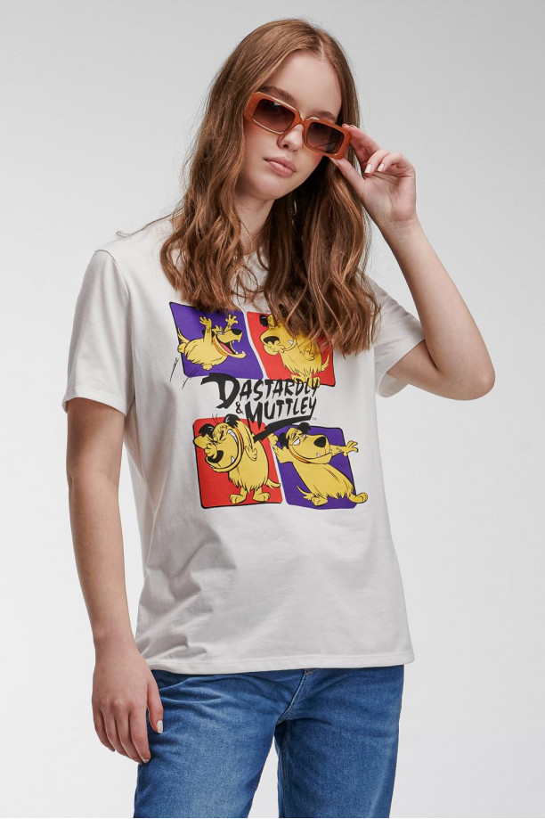Camiseta, con estampado en frente, de Wacky Races.