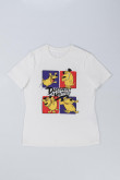 Camiseta, con estampado en frente, de Wacky Races.