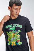 Camiseta manga corta estampado de Tortugas Ninja