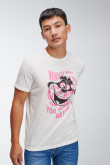 Camiseta manga corta, estampado de Alicia en el país de las maravillas, Disney