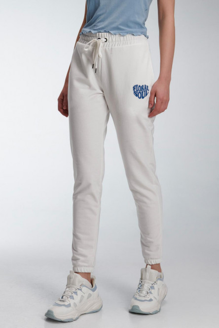 Pantalon jogger, con estampado en frente, con bolsillos en costado