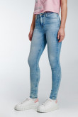 Jean Jegging tiro alto.