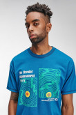 Camiseta manga corta con estampado.