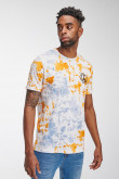 Camiseta manga corta con estampado.