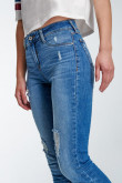 Jean Jegging tiro alto