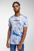 Camiseta manga corta con estampado.