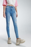 Jean jegging super alto