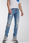 Jean Skinny con rotos.