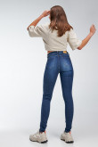 Jean Jegging tiro alto