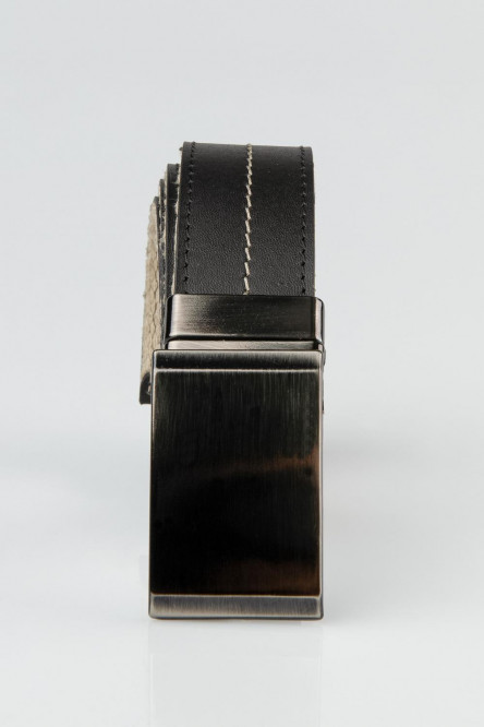 cinturon reversible hebilla metalica