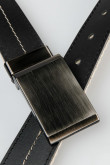 cinturon reversible hebilla metalica