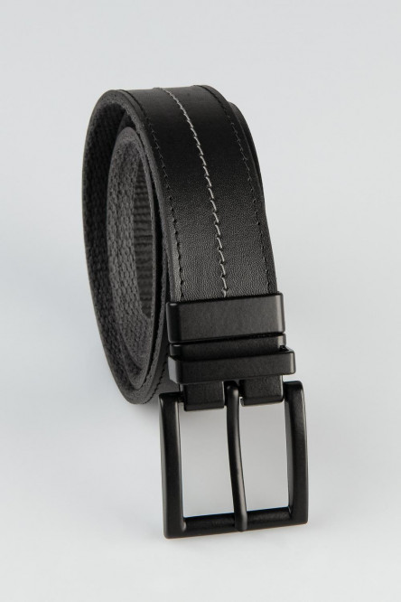 cinturon reversible hebilla metalica