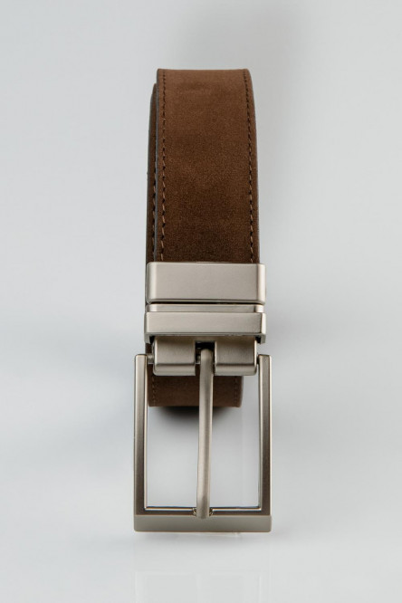 cinturon reversible hebilla metalica