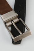 cinturon reversible hebilla metalica