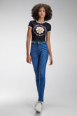 Jean jegging super alto