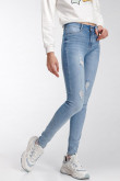 jean Jegging tiro alto