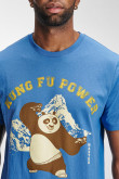 Camiseta manga corta estampada de Kung fu Panda