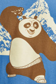 Camiseta manga corta estampada de Kung fu Panda